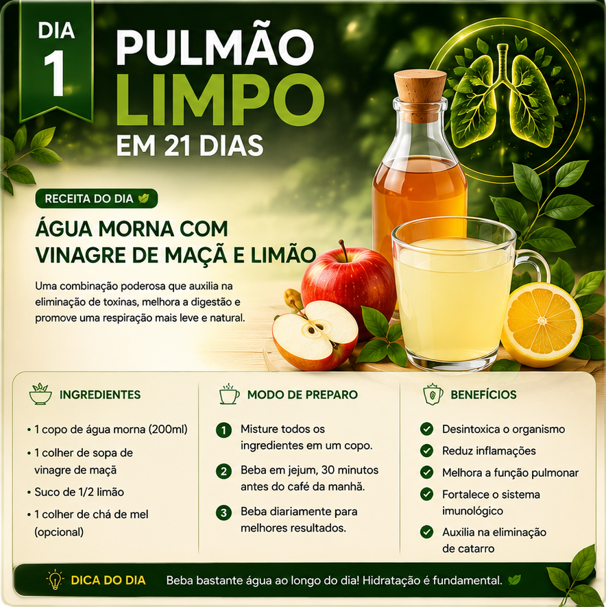 Receita brinde do dia 1
